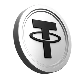 Platform information section featuring a Tether USDT coin graphic